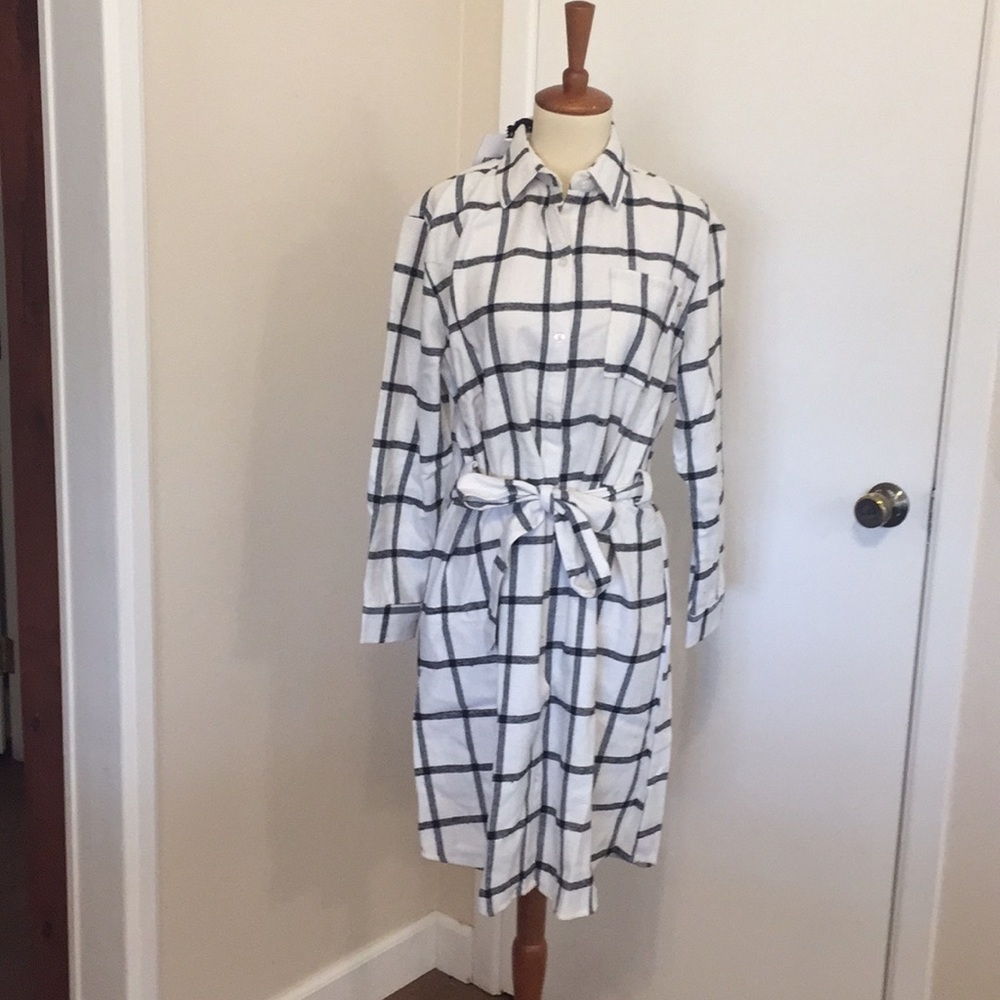 XS/S/M/XL Agnes & Dora Flannel Shirt Dress FF41 - Picture 5 of 7